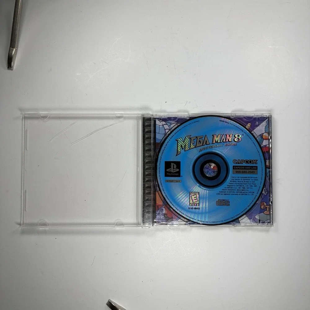 Mega Man 8 Anniversary Edition (Sony Playstation‎ 1, 1997) Game